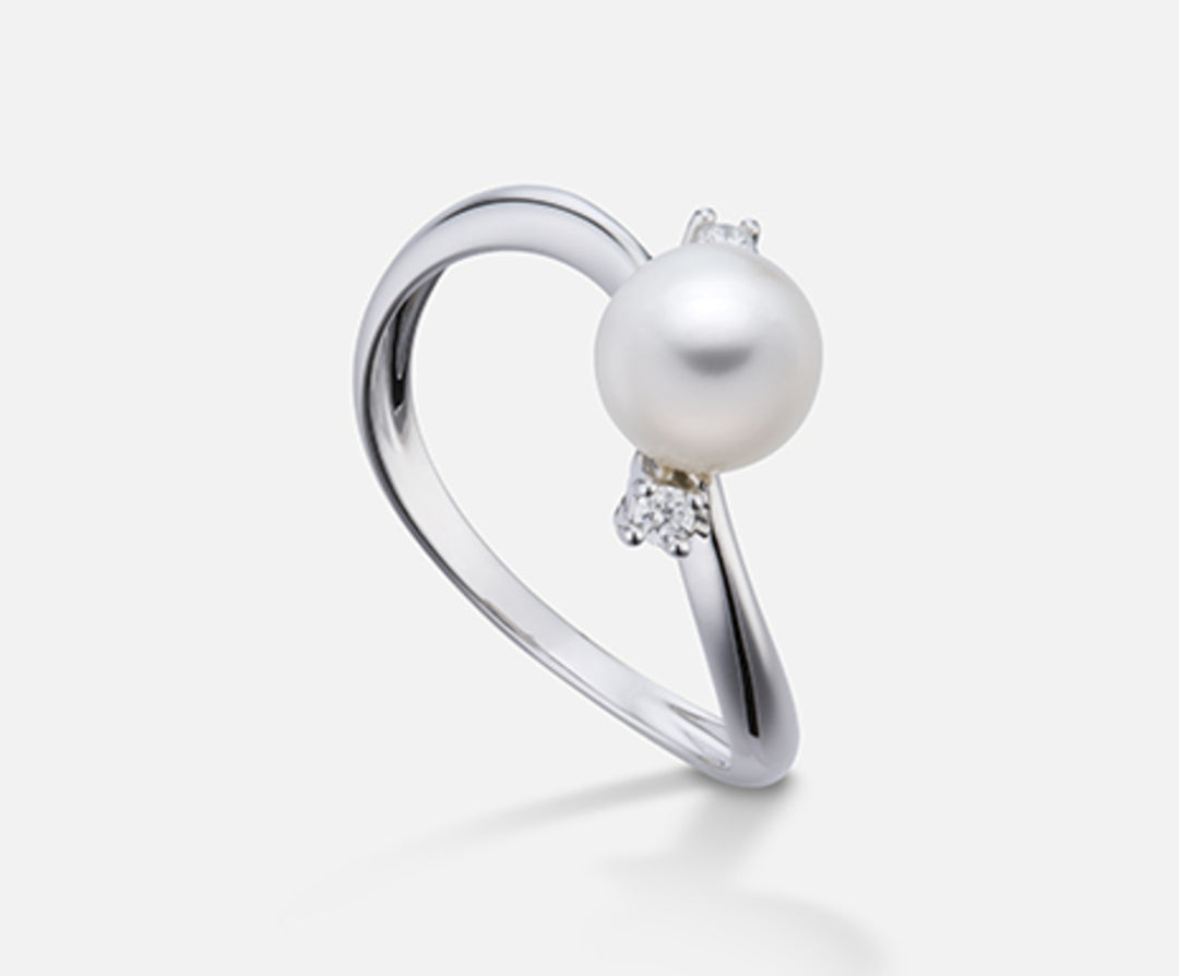 Nihama und 18k fw 6,5/7 ct.0,04 NA0813O4FABI065