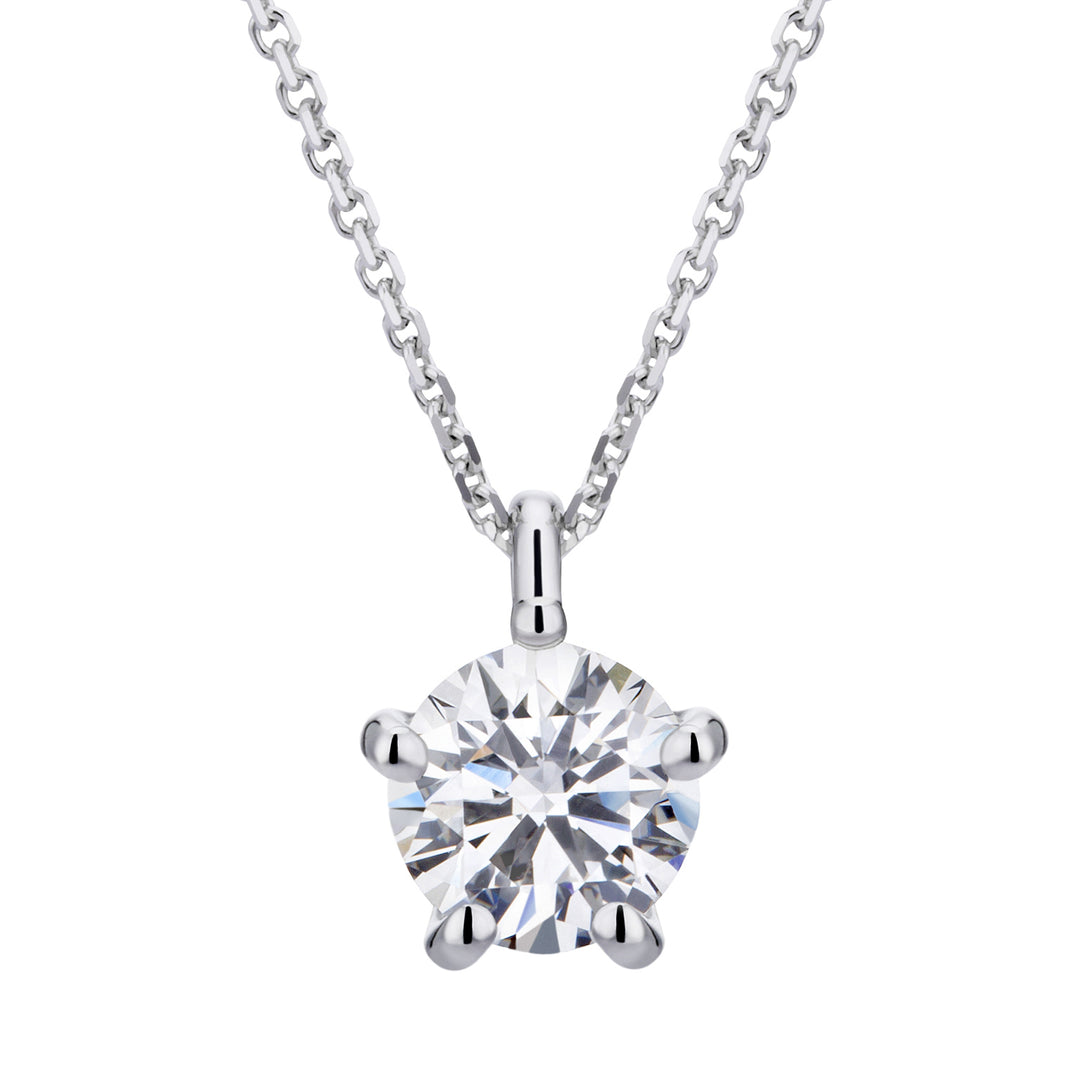 Golay grace necklace with light point PL007WDI-16348110059