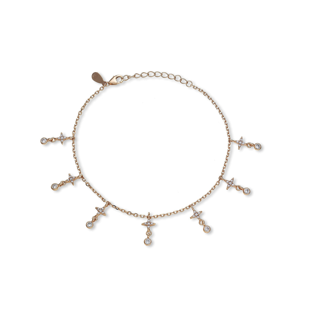 Mikiko br ag925 witte swarovski edelstenen MB7423A3BIANCO0
