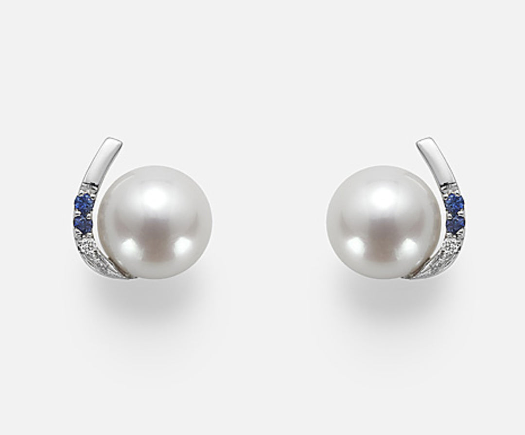 Mikiko oder 18 Karat FW 7,5/8 Dia ct.0,015 Saphire ct.0,05 MO1495O4FABI075