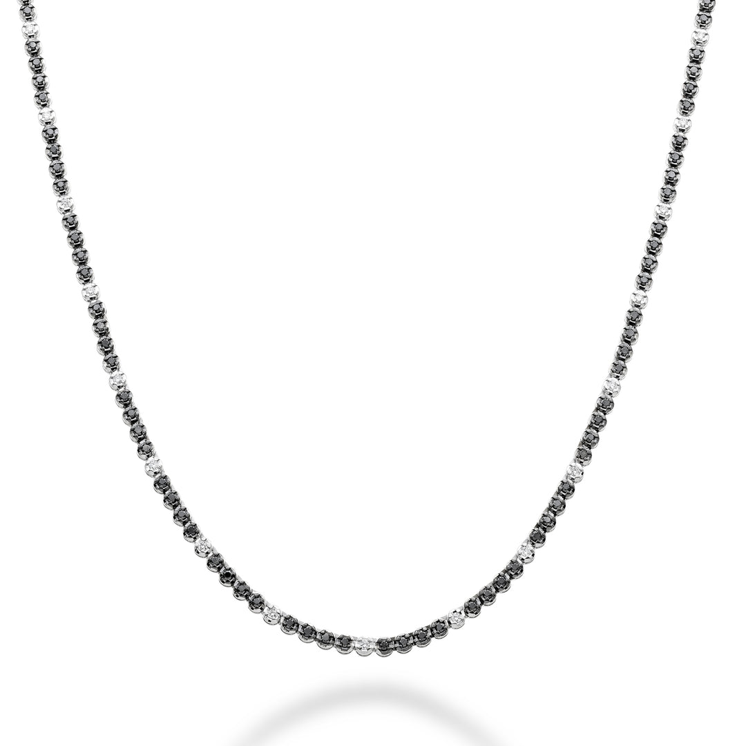 Golay choker "choker" round bezels d.black and spot GMPF005BKDI107-24254110135
