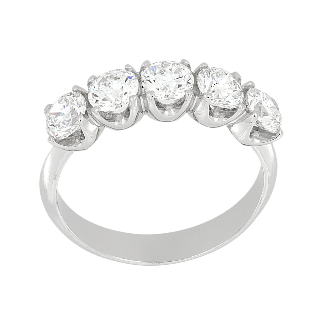 Golay lineaire riviera ring 5 stenen 1,50 ct AFP1513-E-23124110025