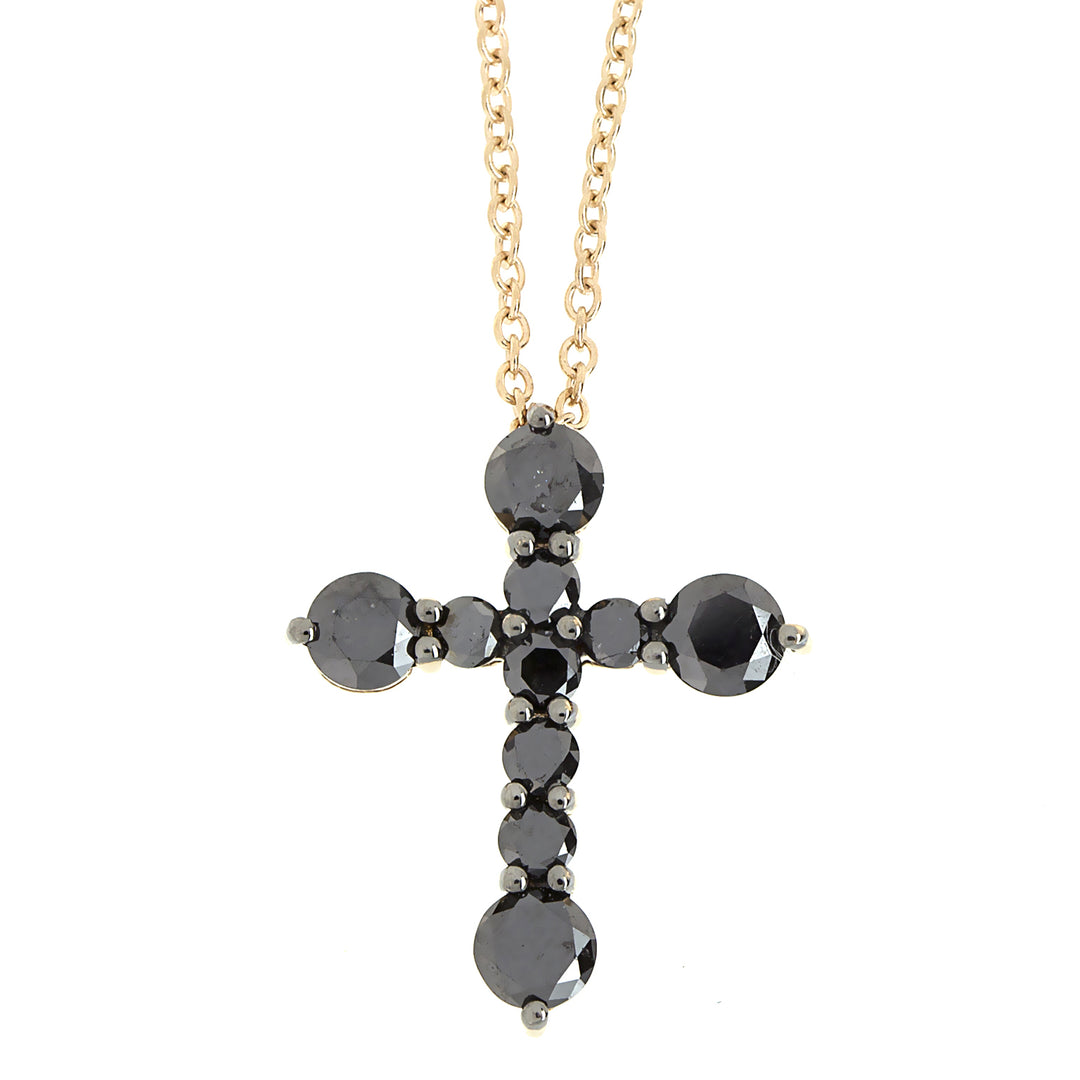 Golay large cross choker black GNECRGN-20328000017