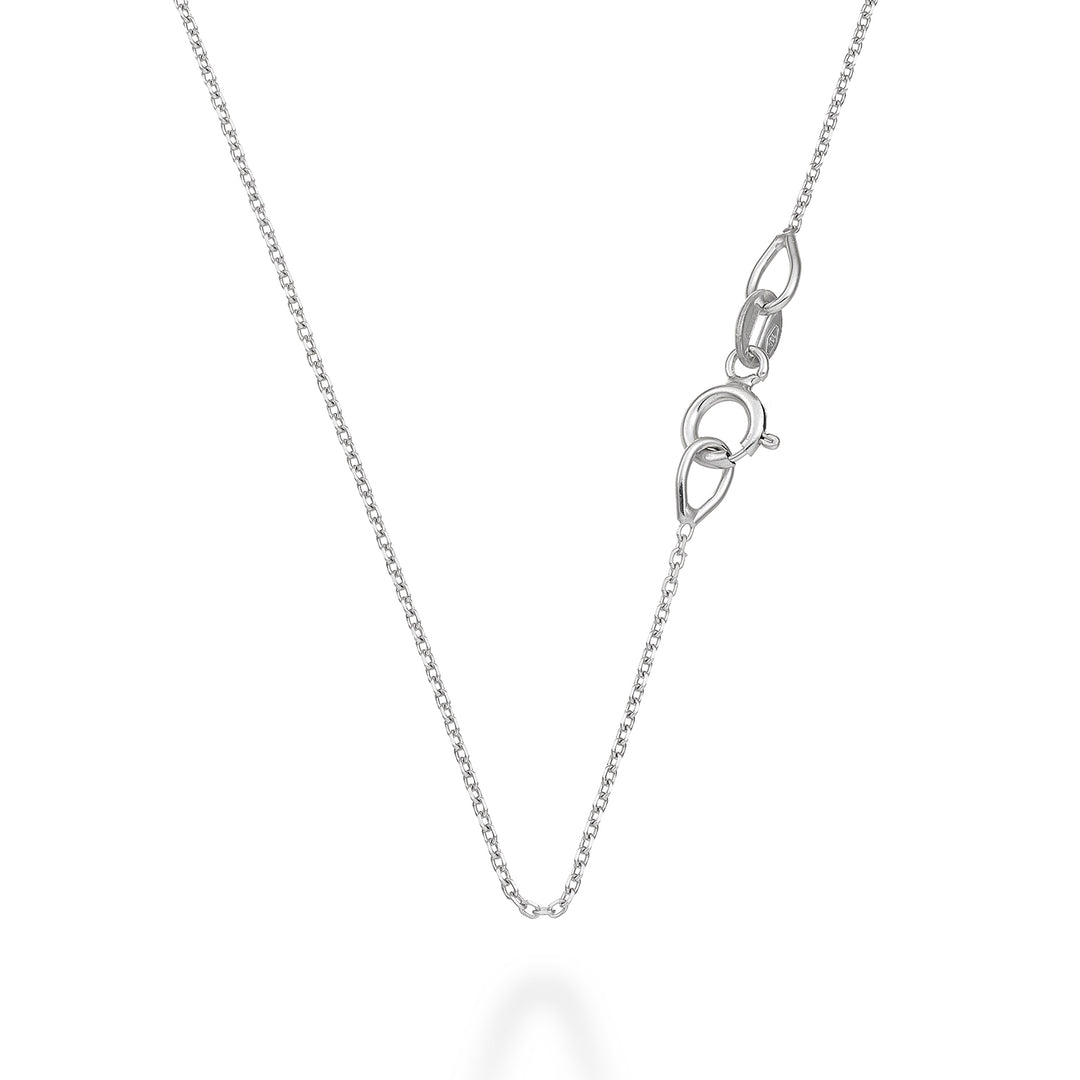 Nihama kat. 18k lamp met witgouden ring 42 cm NXE2006O40000-42
