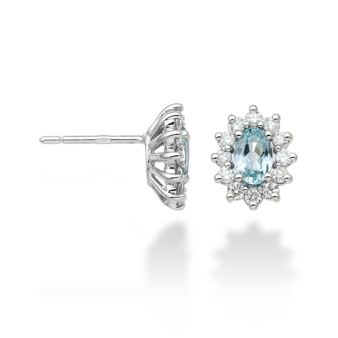 Mikiko oder 18k ovaler Paraiba-Turmalin 6x4 ct.1,40 Durchm. 0,46 ct MO5030O4PAR
