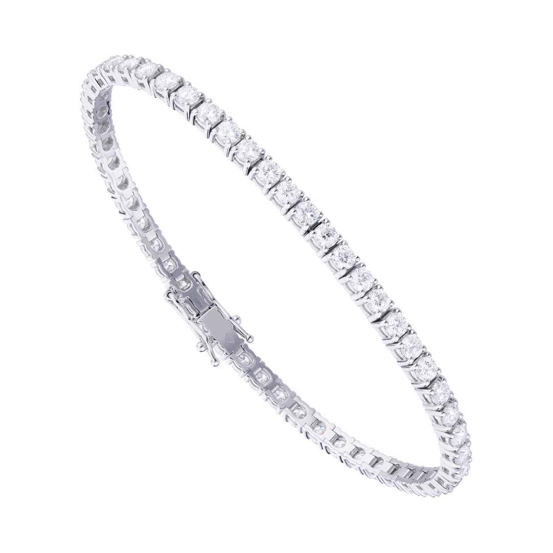 World Diamond Group tennisarmband draadring 2,00 ct 17,5 cm BTF001DI3-175-26132110139