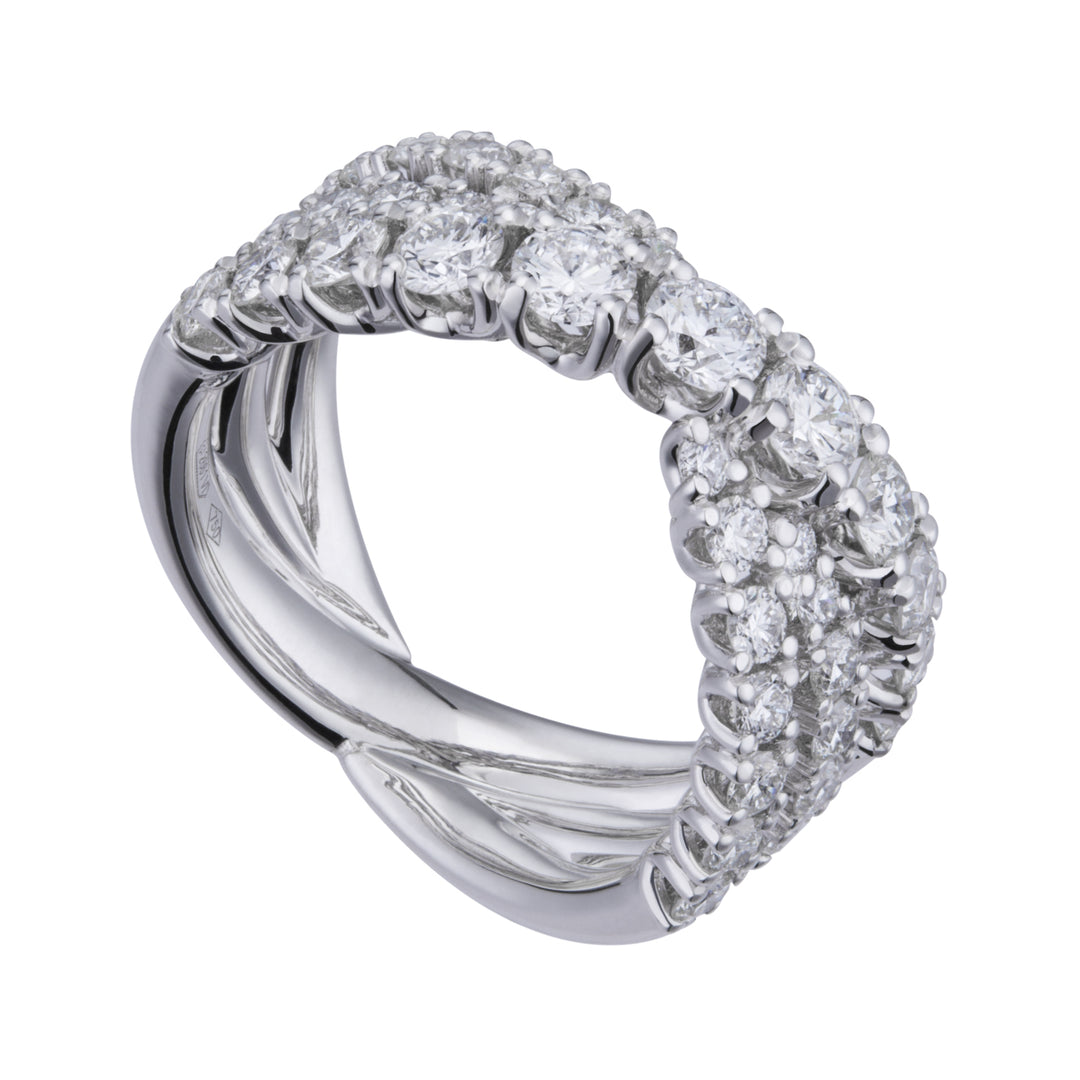 Golay Grace Multiband-Ring mit Diamanten ABTRE2300DI-22138110056