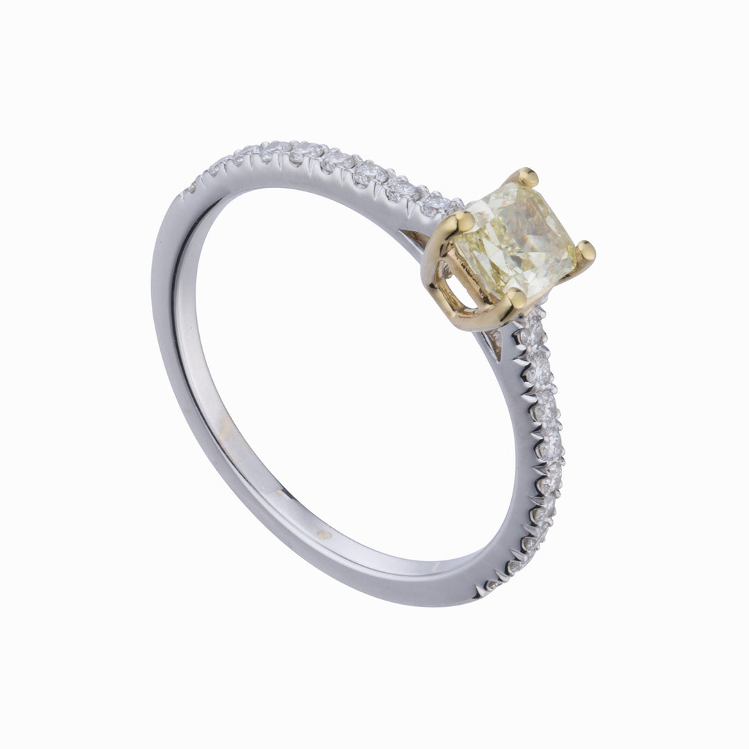 Golay solitairring met prinsessen APRC018DIFY60-21209110033