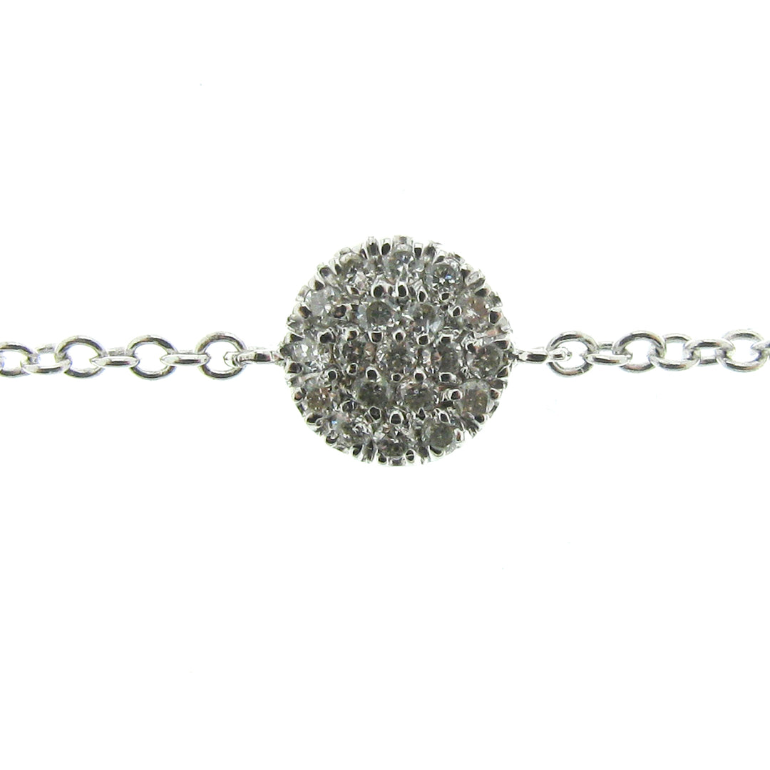 Golay small round crewneck pave white CFP6031-12165110002