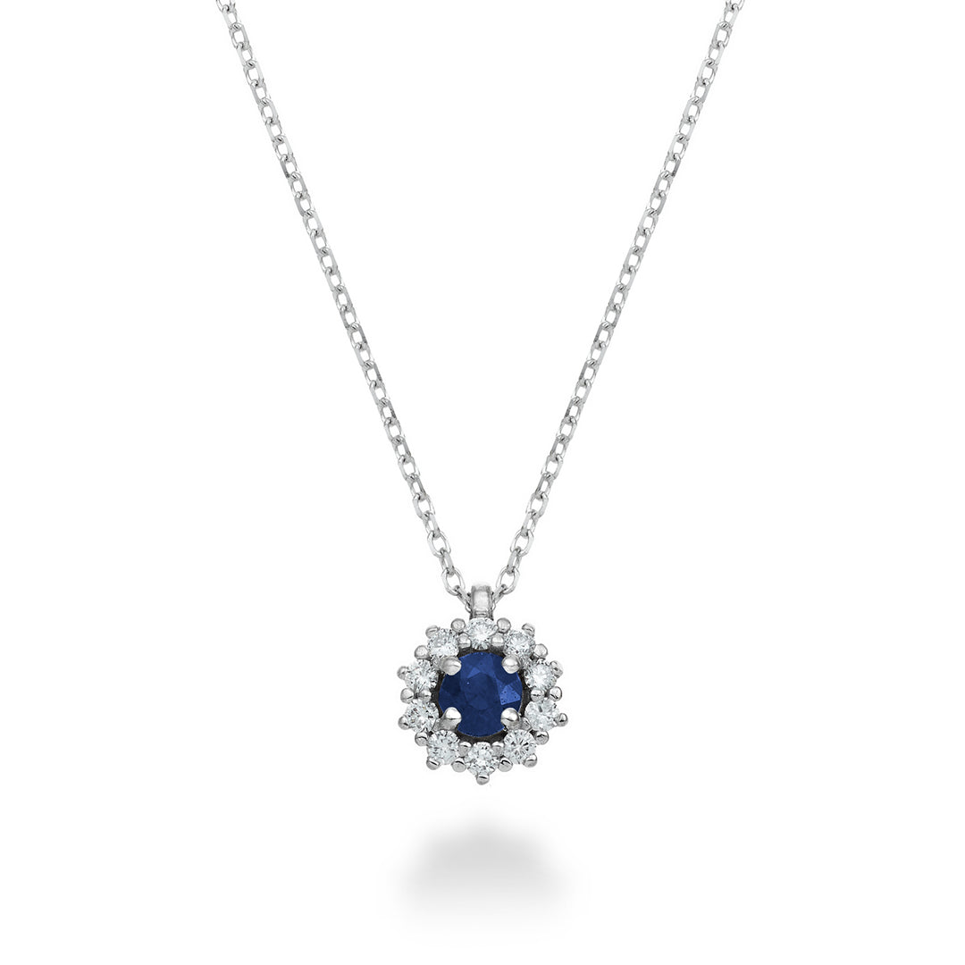 Mikiko cl 18k saffier n. 0,12 ct diam. 0,07 ct maat 2 MD5085O4ZFN012
