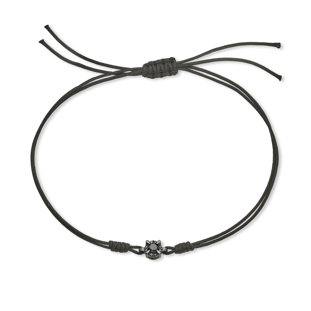 Mikiko br 18k ct.0,18 Durchm.schwarz rund Größe 3 Rhodiumschwarz/Schwarz MB5058O6BK3NE