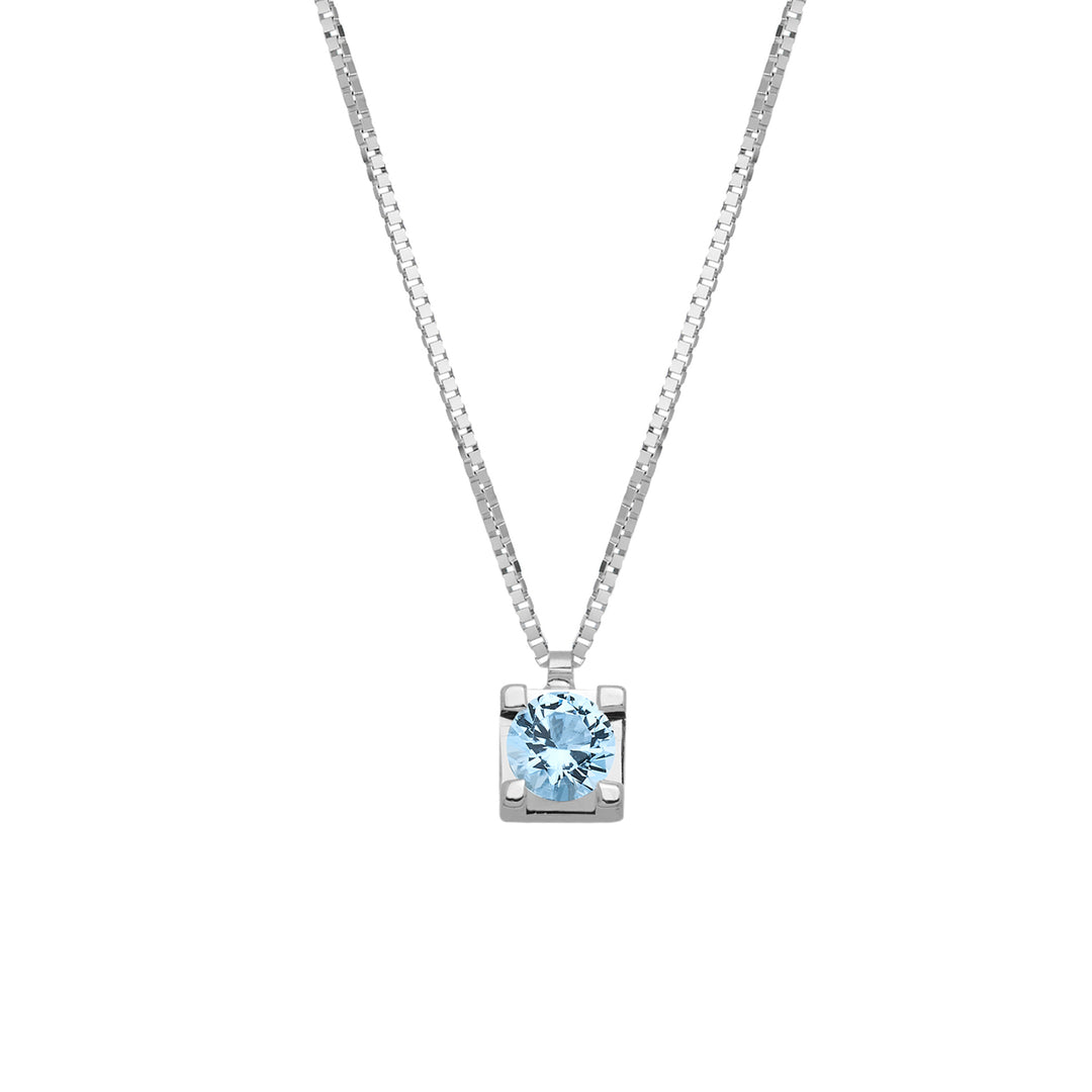 Nihama cl 18k ct.0,20 blauer Schweizer Topas NDGIM006O4TPSW