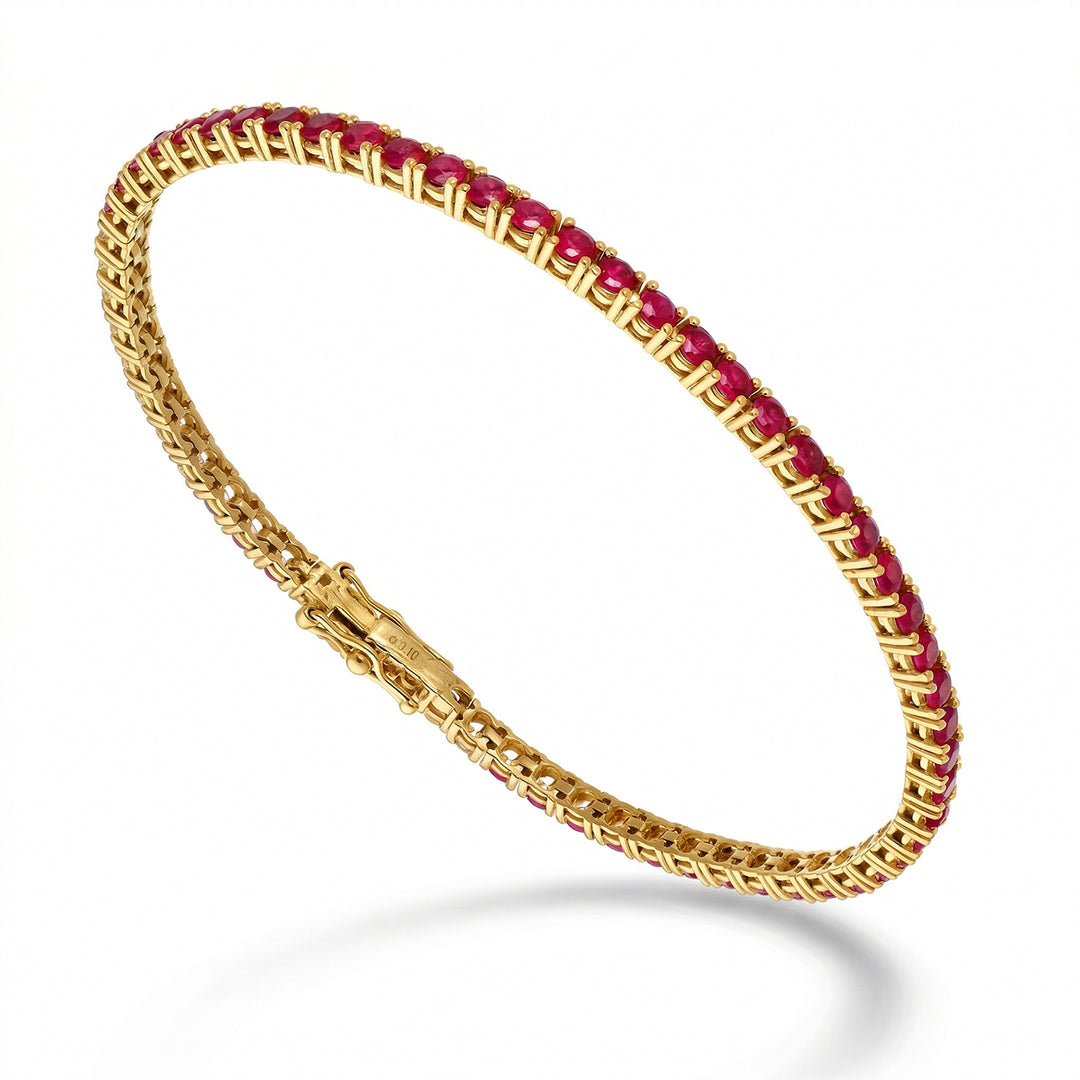 World Diamond Group br. Tennislicht-Drahtlünette mit Abrieb. je 0,01 ct BTF800RU0011-175-26089110232