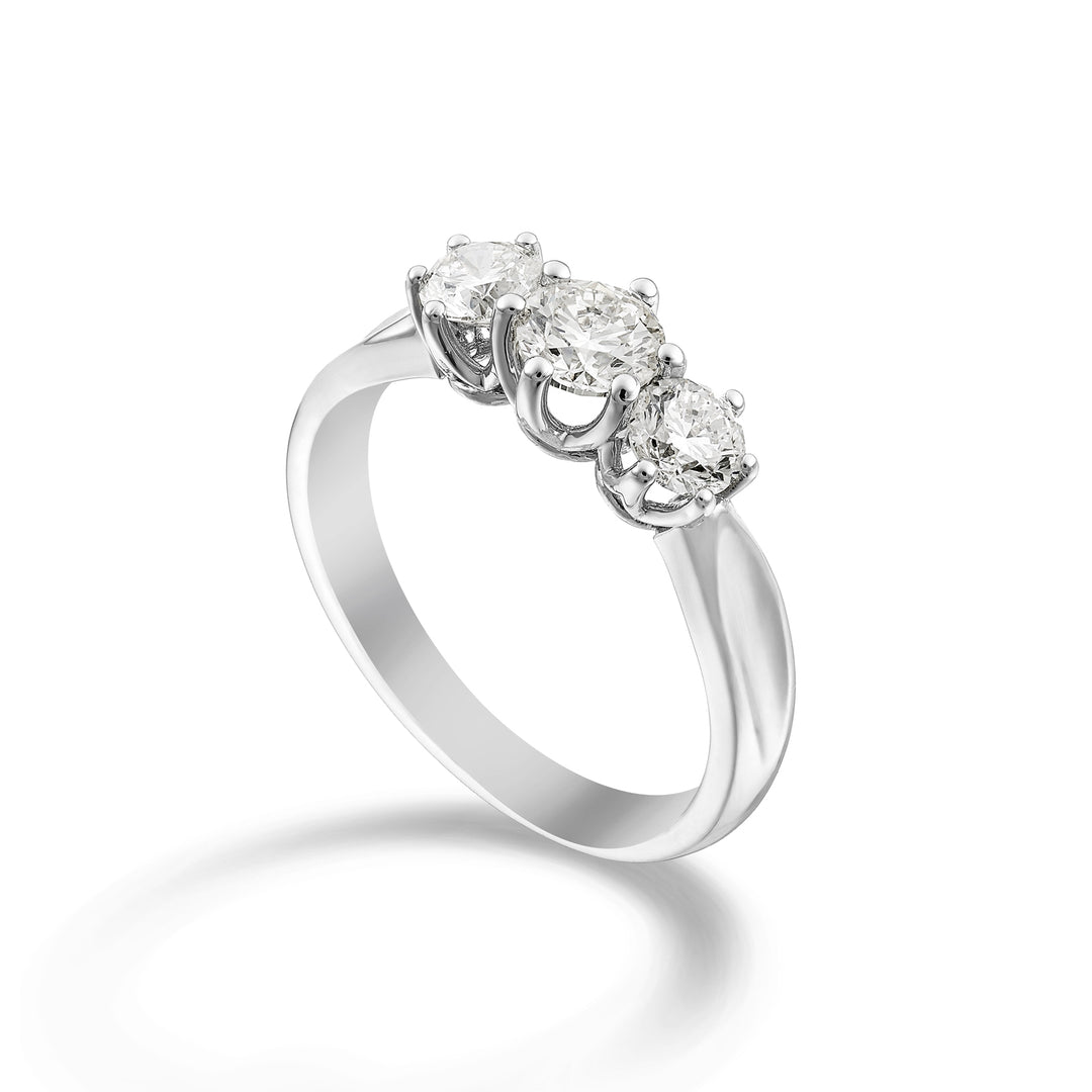 Golay scalar trilogy ring with 6 points total ct. 0.59 ATRS046DI60-23013110030