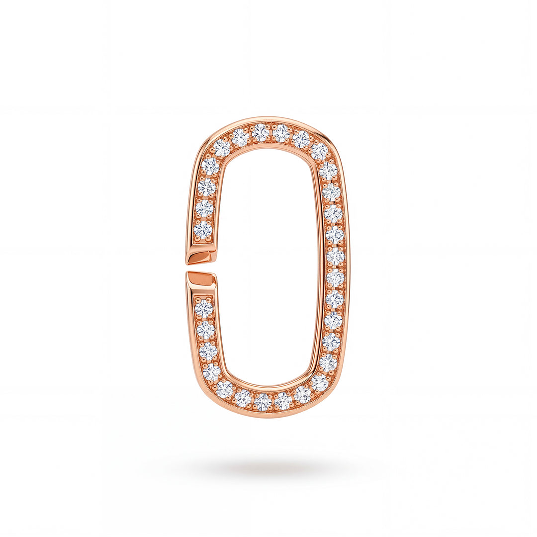 Golay large ring set with diamonds, in 18k rose gold GMICHBIGDIO3