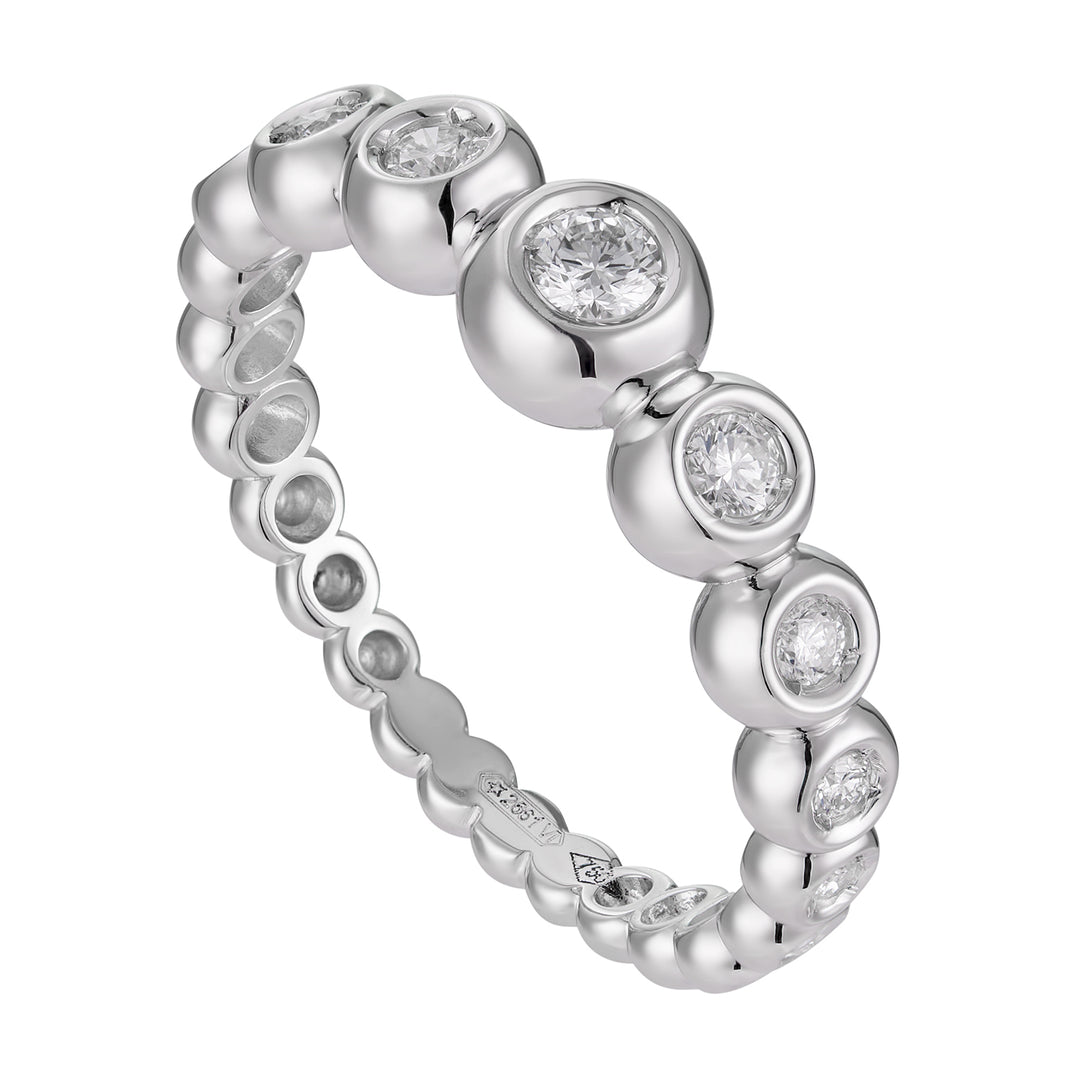 Golay Riviera-ring met gegradueerde ui-ring AR13S020DI2-18151110078