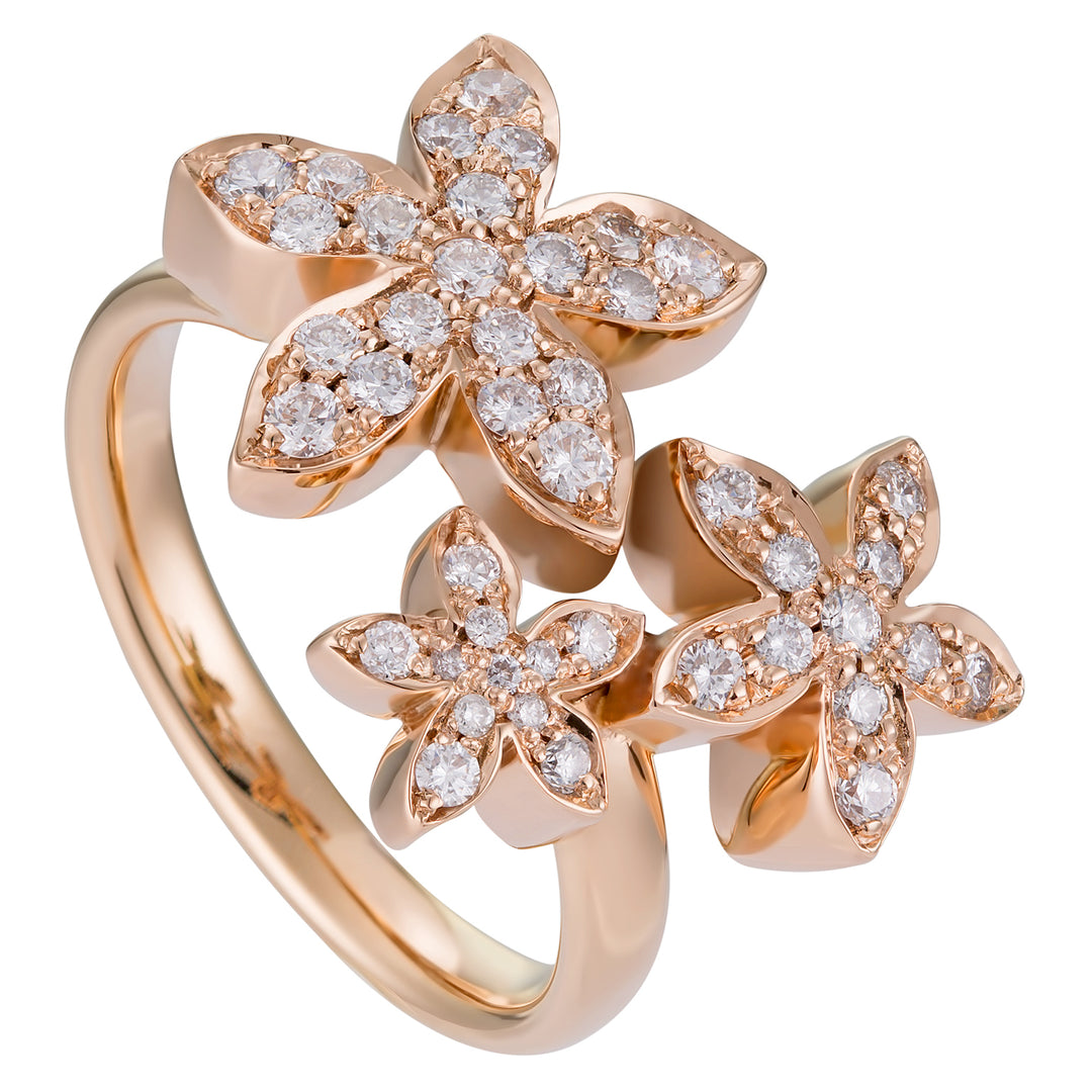 Golay Anthea-Ring mit Diamantblüten 0,61 ct APV021DI-20072000007