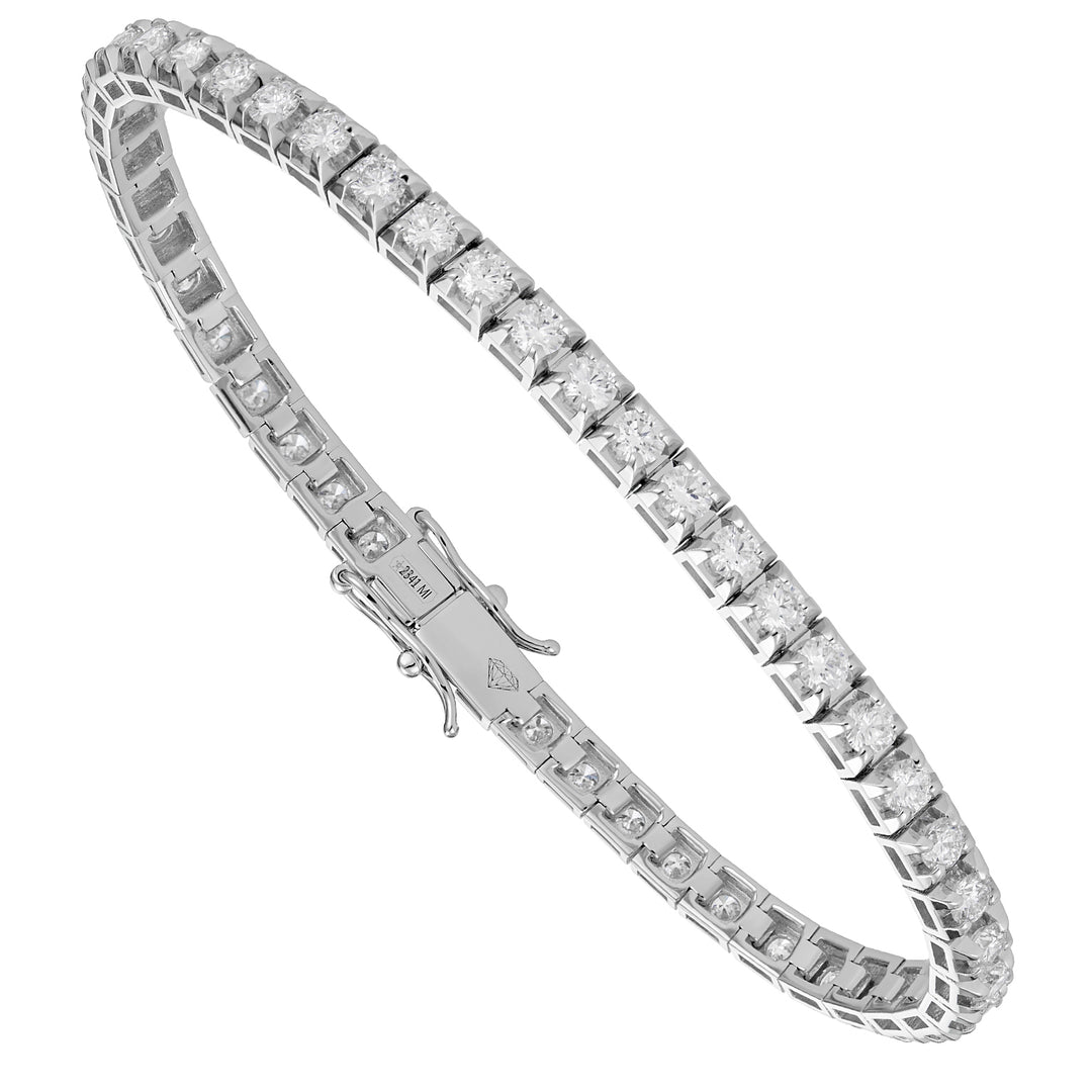 Golay square tennis bracelet 4.35 ct BTQ060DI20-20031110013