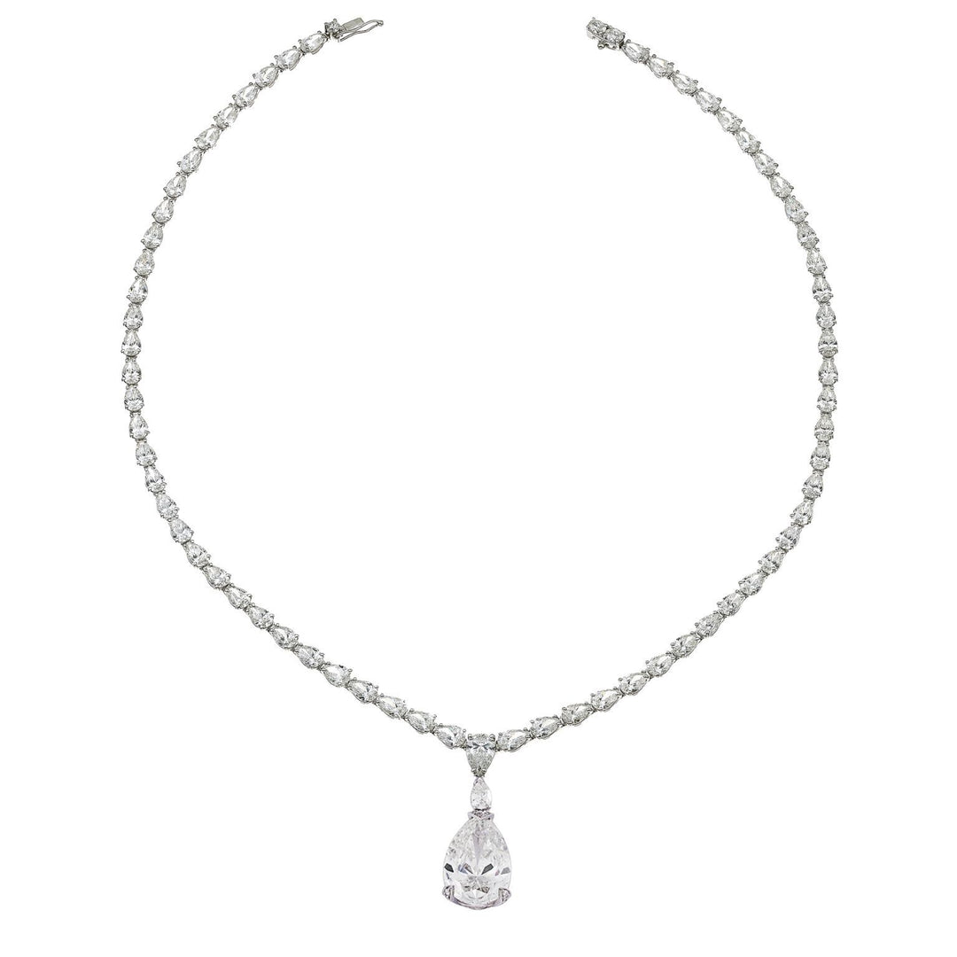 World Diamond Group diamanten halsketting met centrale 7,05 ct GPU413D-25217110002