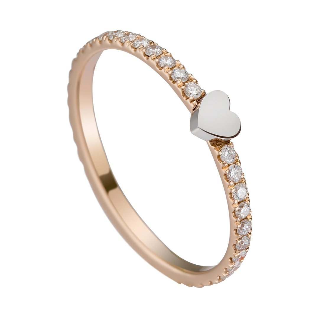 Golay diamanten ring met hart ""alta"" AET033DI2-19025110060