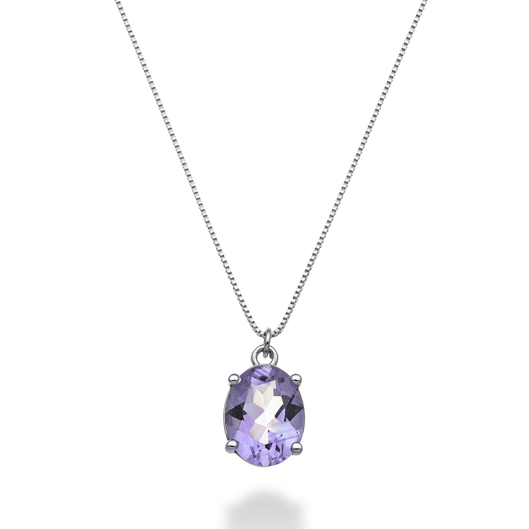Mikiko cl 18k ovaler Amethyst 9x7 ct.1,66 MD5143O4AMET
