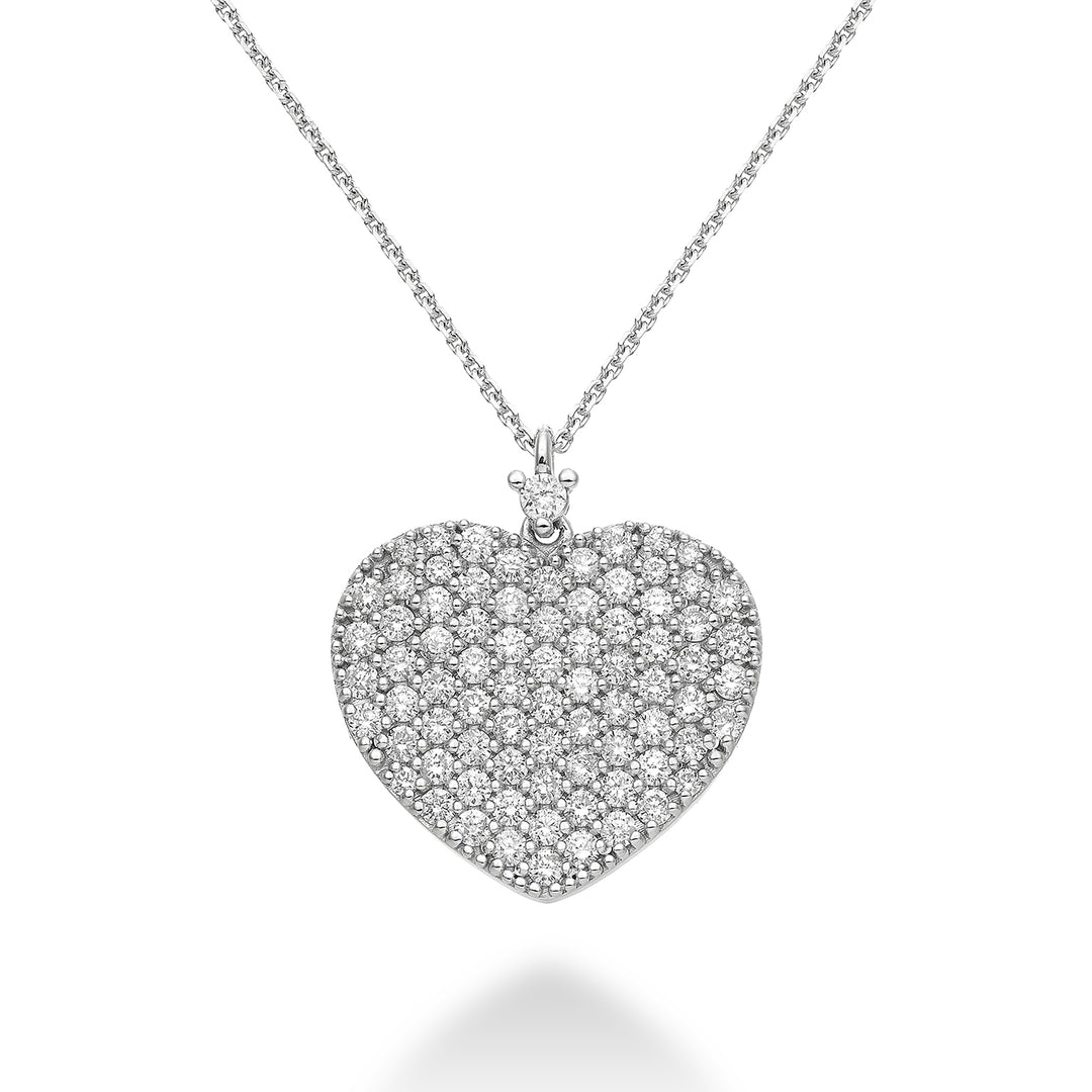 Golay cl 18k 0.85 ct flat heart size 5 white gold cat. white GD5091O4BR085-5