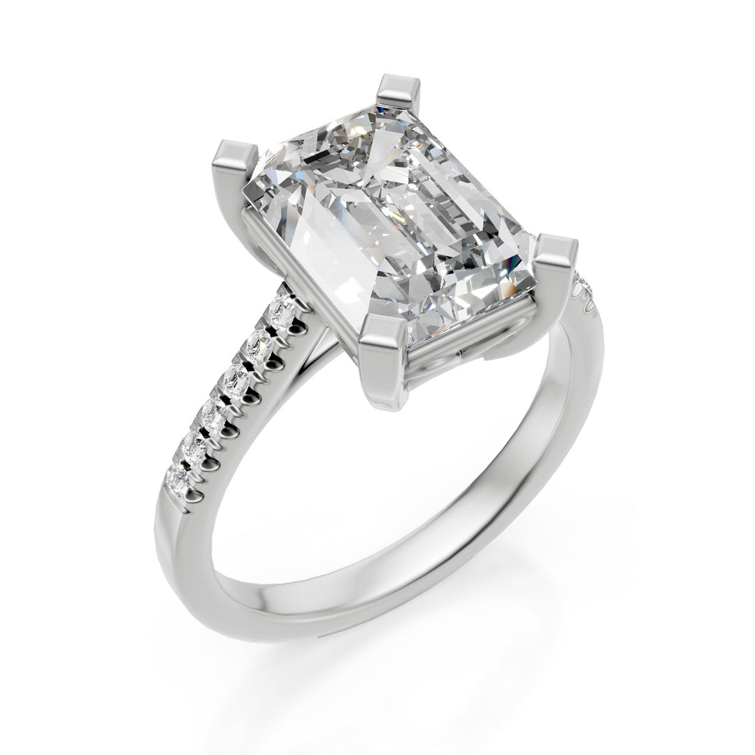 X-Diamond, ein 18-Karat-Labor-G.D. Gesamtct.2,66 Cent. 2,56 ct Achteck+eingelassener Stiel XXDAPU064O4OTBI266