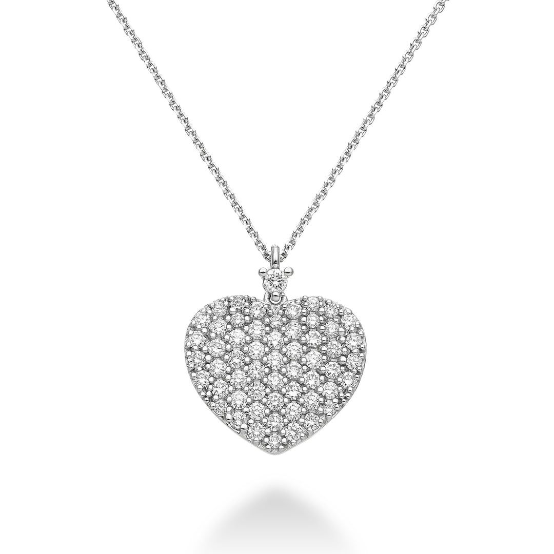Golay cl 18k ct.0.57 flat heart size 4 white gold cat. white GD5090O4BR057-4