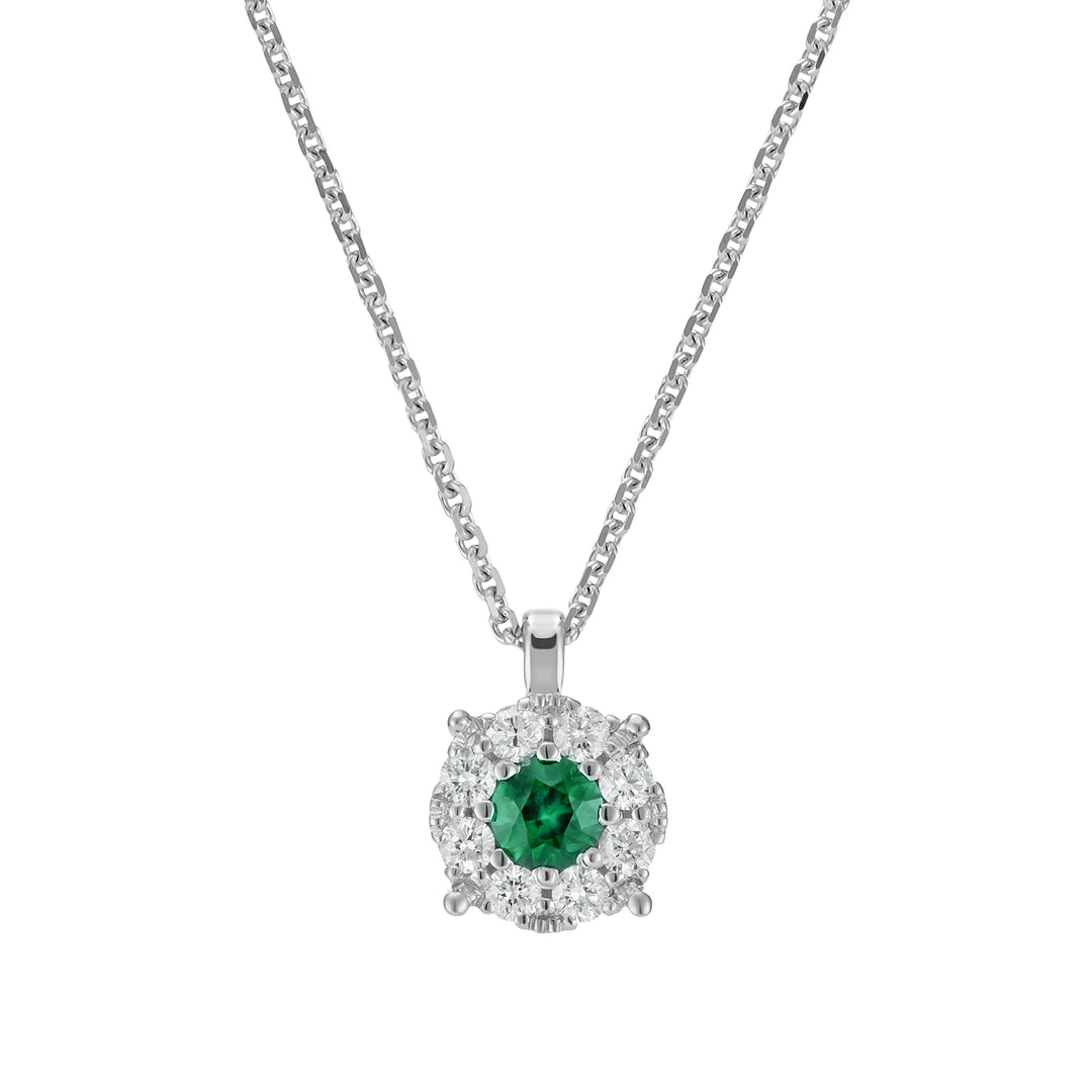 Mikiko cl 18k smaragd n. 0,10 ct diam. ct.0,09 MGGICE01DISMO4