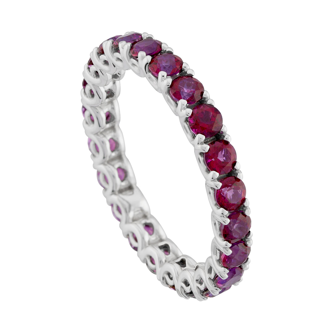 Golay vlammende rode topaas ring AET018190TBR
