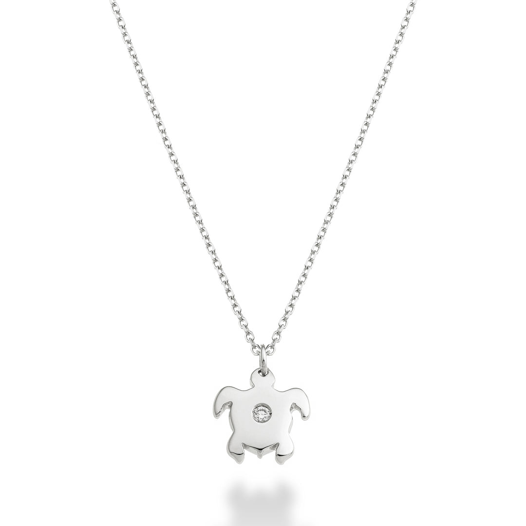 Mikiko cl 18k turtle 0.01 ct white gold MD5131O4BR001