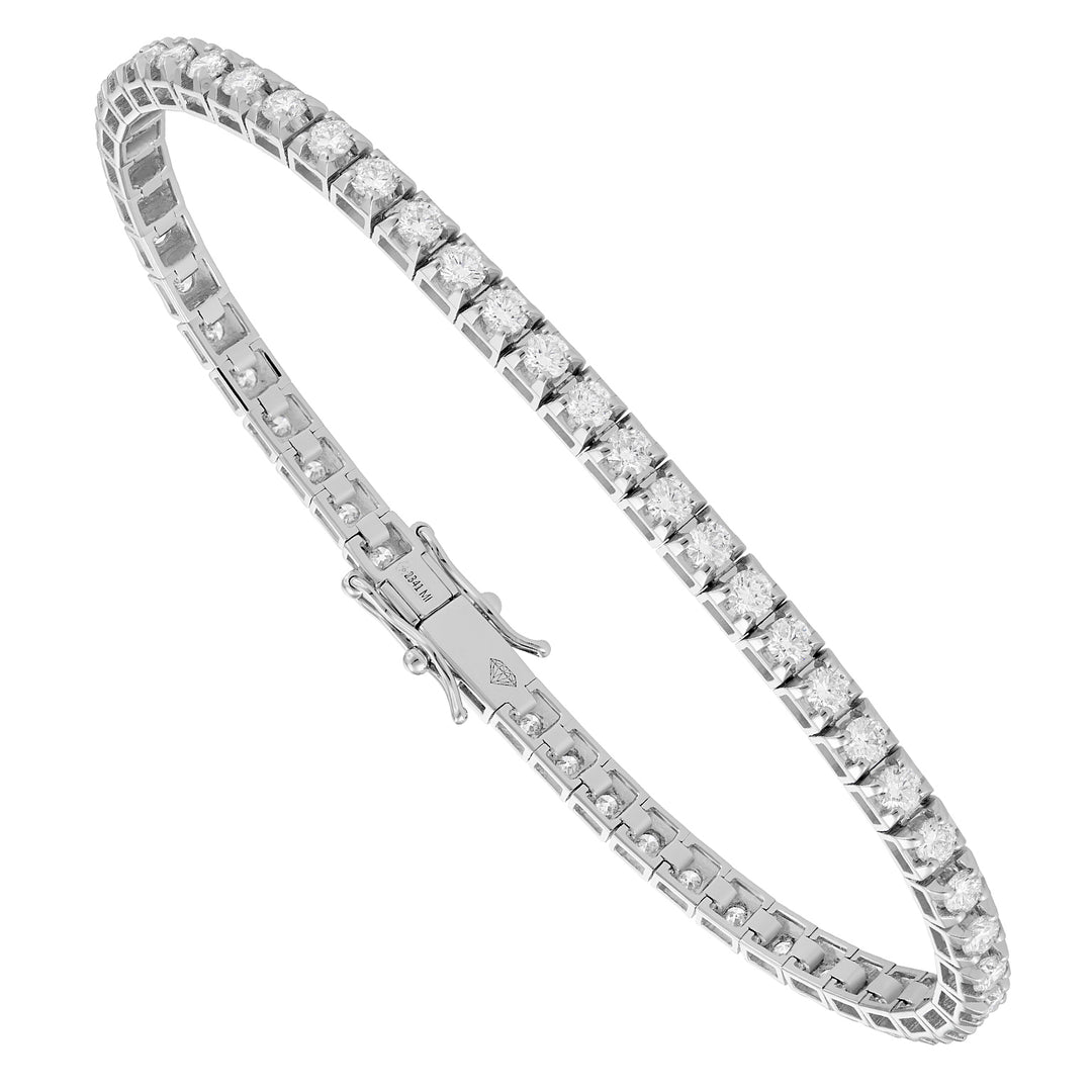 Golay vierkante tennisarmband 2,70 ct BTQ060DI15-20268110077