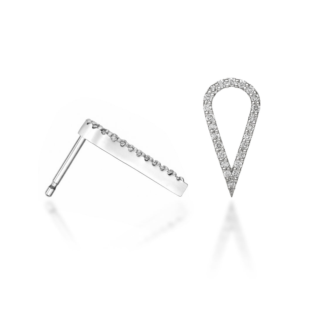 Golay oder 18 Karat Diamanten in Tropfenform, 0,29 ct Weißgold GOFGOC01DIO4