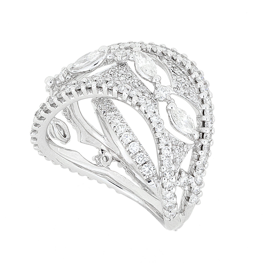 Golay braided ring AF0100LDI-15174110015