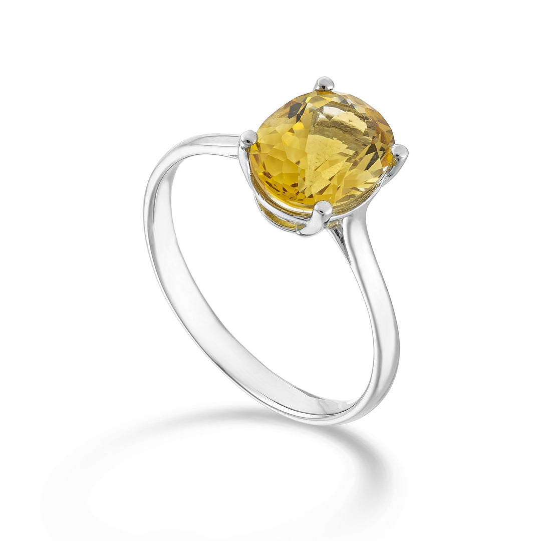 Nihama, ein 18k ovaler Citrin 9x7 ct.1,65 NA5173O4CITR