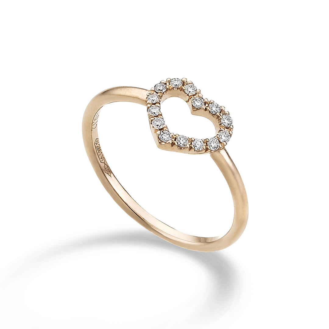 Golay love me ring met klein hartje in diamanten AFCU004DI-22119110012