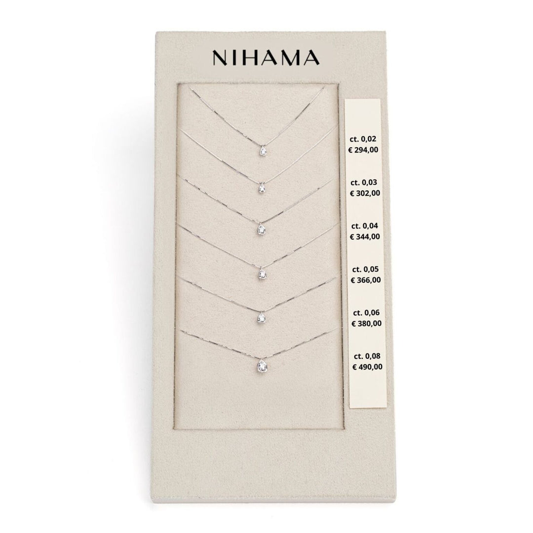 Nihama-Paket cl d5123 Tropfen 18kt 0,02-0,03-0,04-0,05-0,06-0,08 N.LIGHTBOX.60
