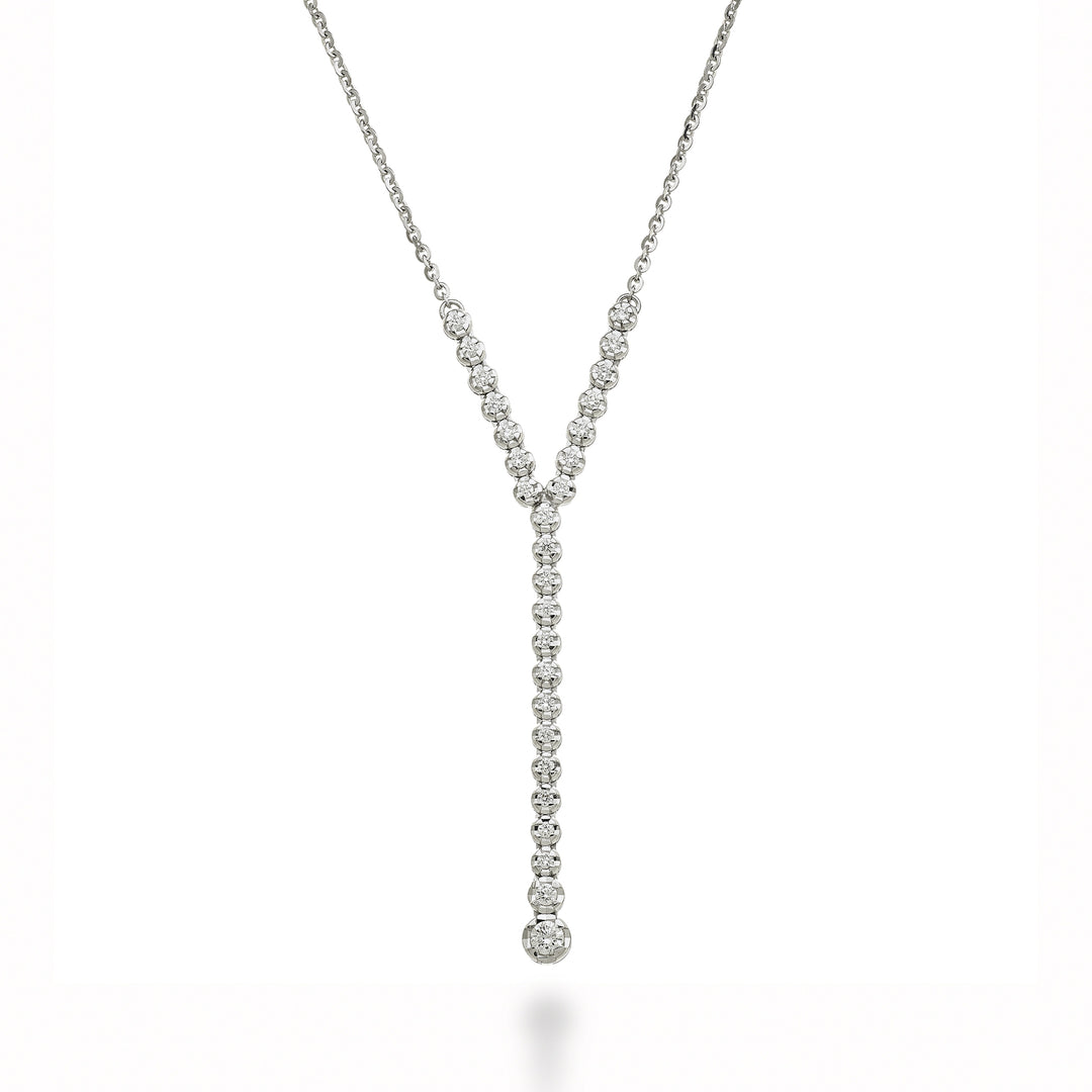 Golay round. multi-patterned y motif and chain GMPF009DI-25203110266
