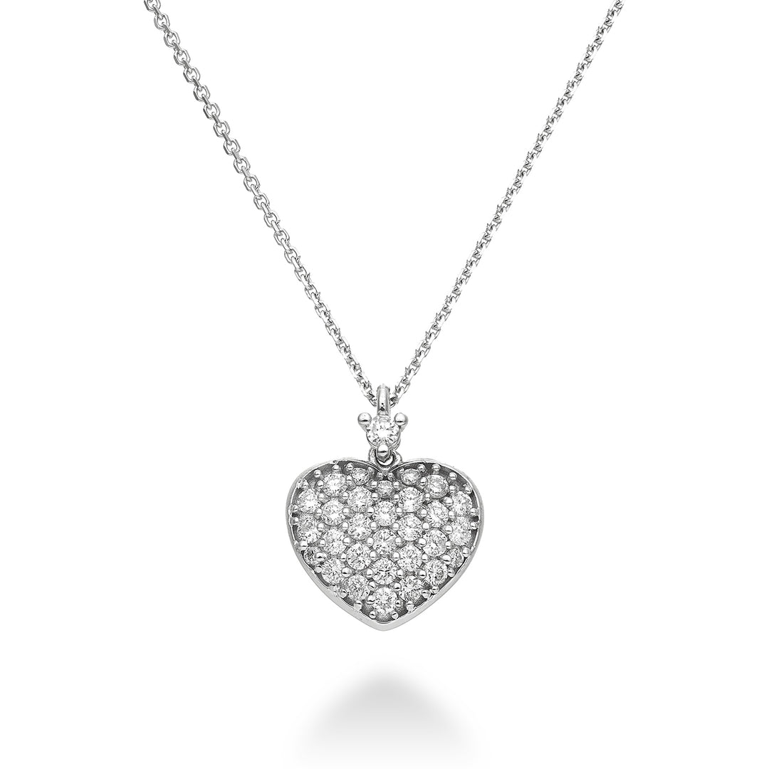 Golay cl 18k 0,34 ct koepelvormig hart maat 3 witgoud cat. wit GD5094O4BR034-3
