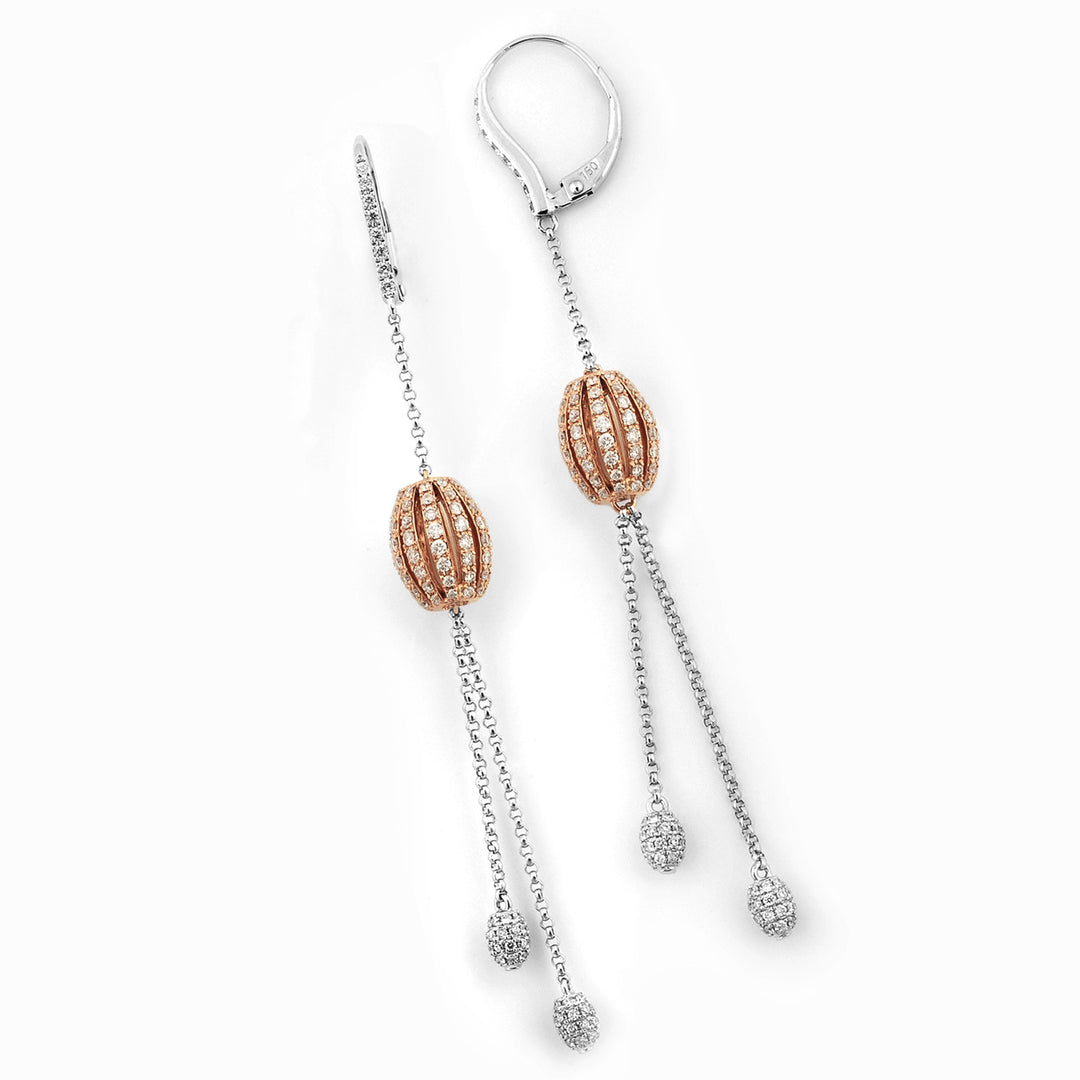 Golay Fantasy-Ohrringe Roségold + Weiß OKT58456WR-00045038