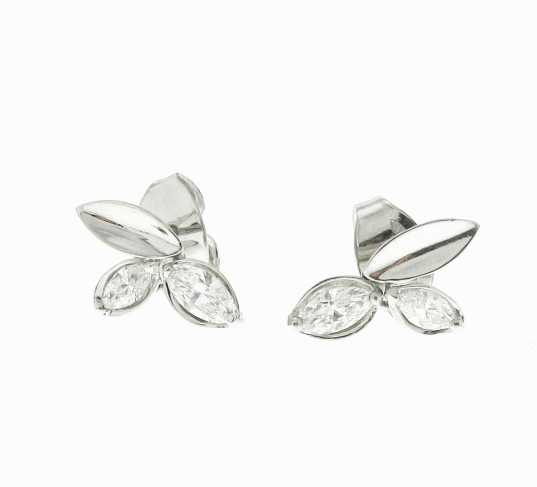 Golay small olive earring OCS002-12254110175