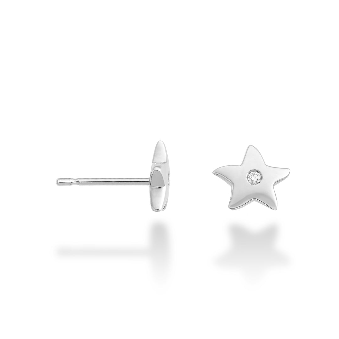Nihama of 18k zeester 0,02 ct witgoud NO5118O4BR002