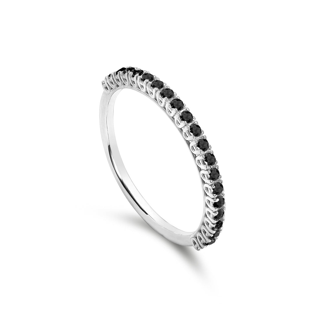 Mikiko en 18k ct.0,25 diam zwart MA5088O4BR025BKRN
