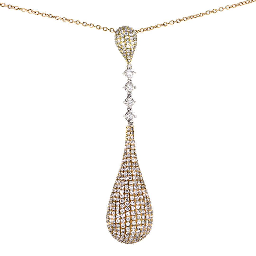 Golay Pavé-Halsband Roségold Weiß Gelb GEJE3345B-10245000016