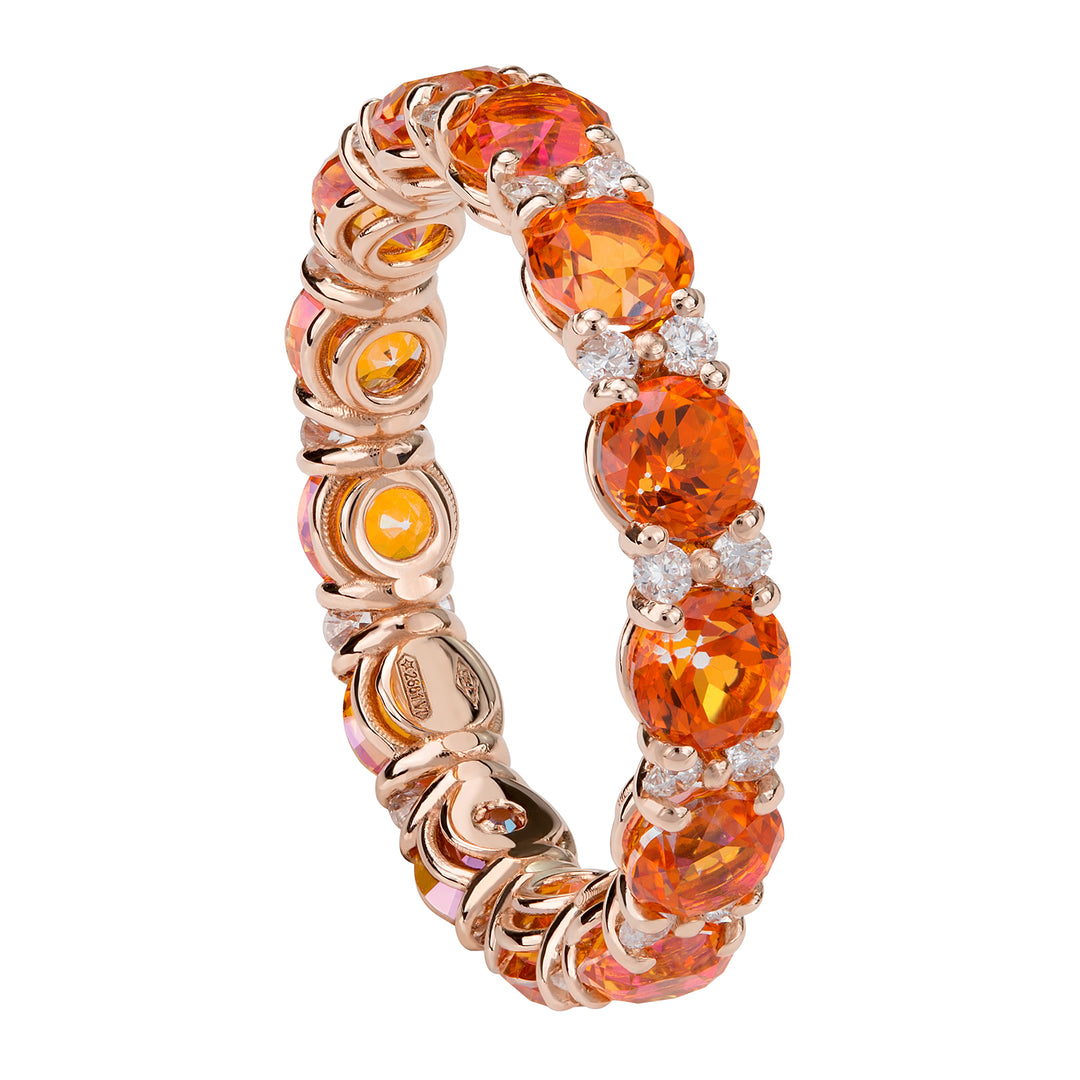 Golay eternity diamonds and poppy topaz AET007250DTPO-18012110134