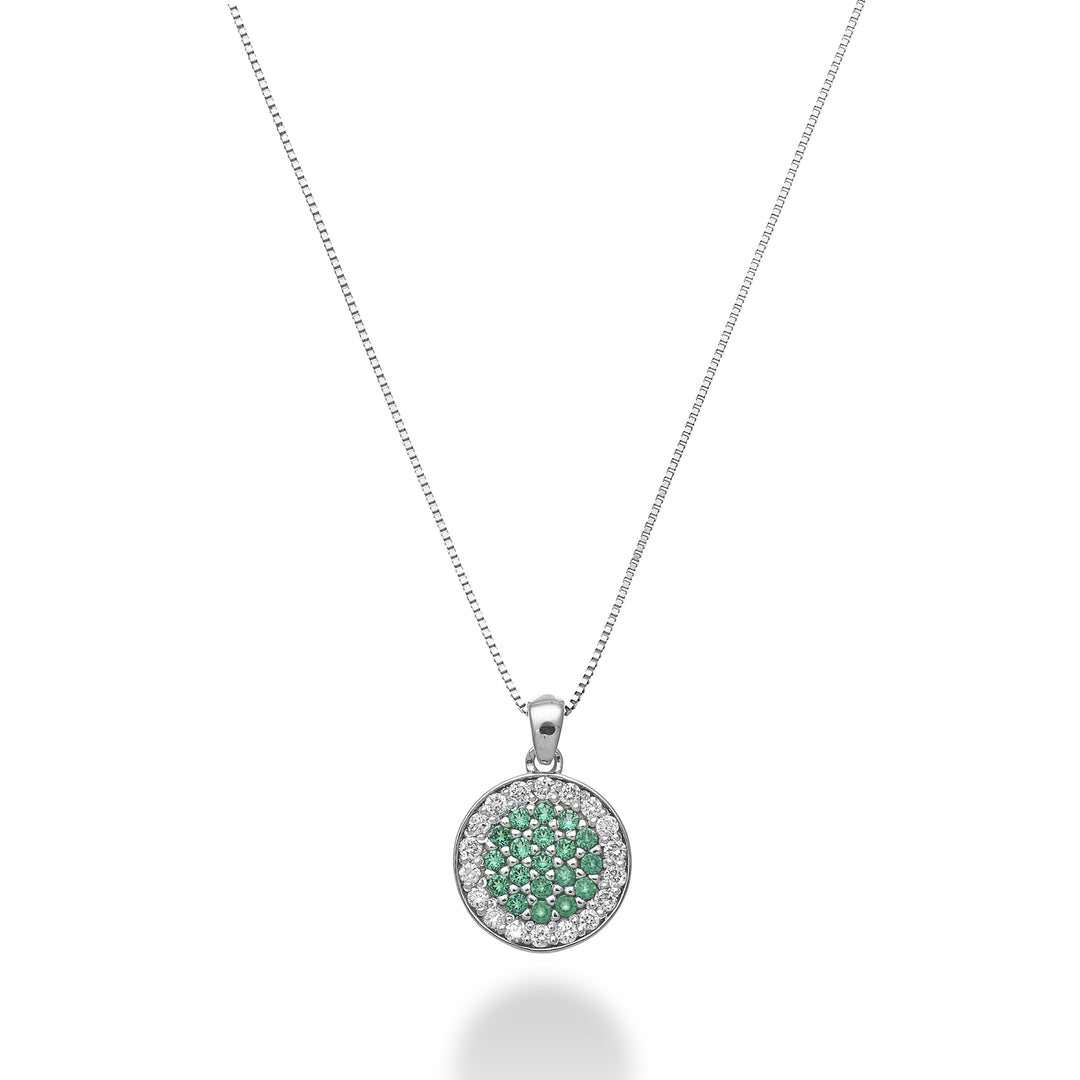 Nihama cl 18k Smaragde 0,09 ct Durchm. 0,10 ct ND5183O4SMRDI