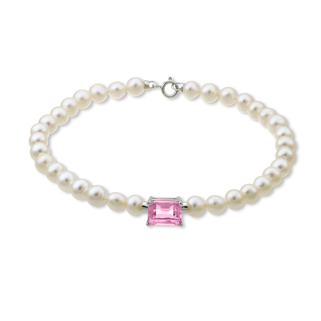 Nihama br 18k fw 5-5.5 roze topaas okt. 6x8 ct.1,90 veerring NB1016O4TPPK50