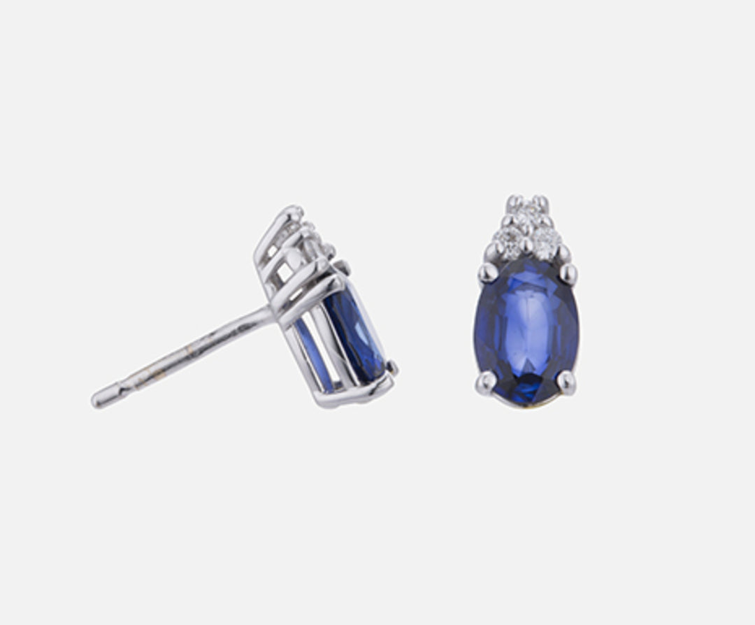 Nihama oder 18 Karat ovaler Saphir, 7 x 5 Karat, 1,60 Durchmesser, 0,09 NO5034O4ZFD