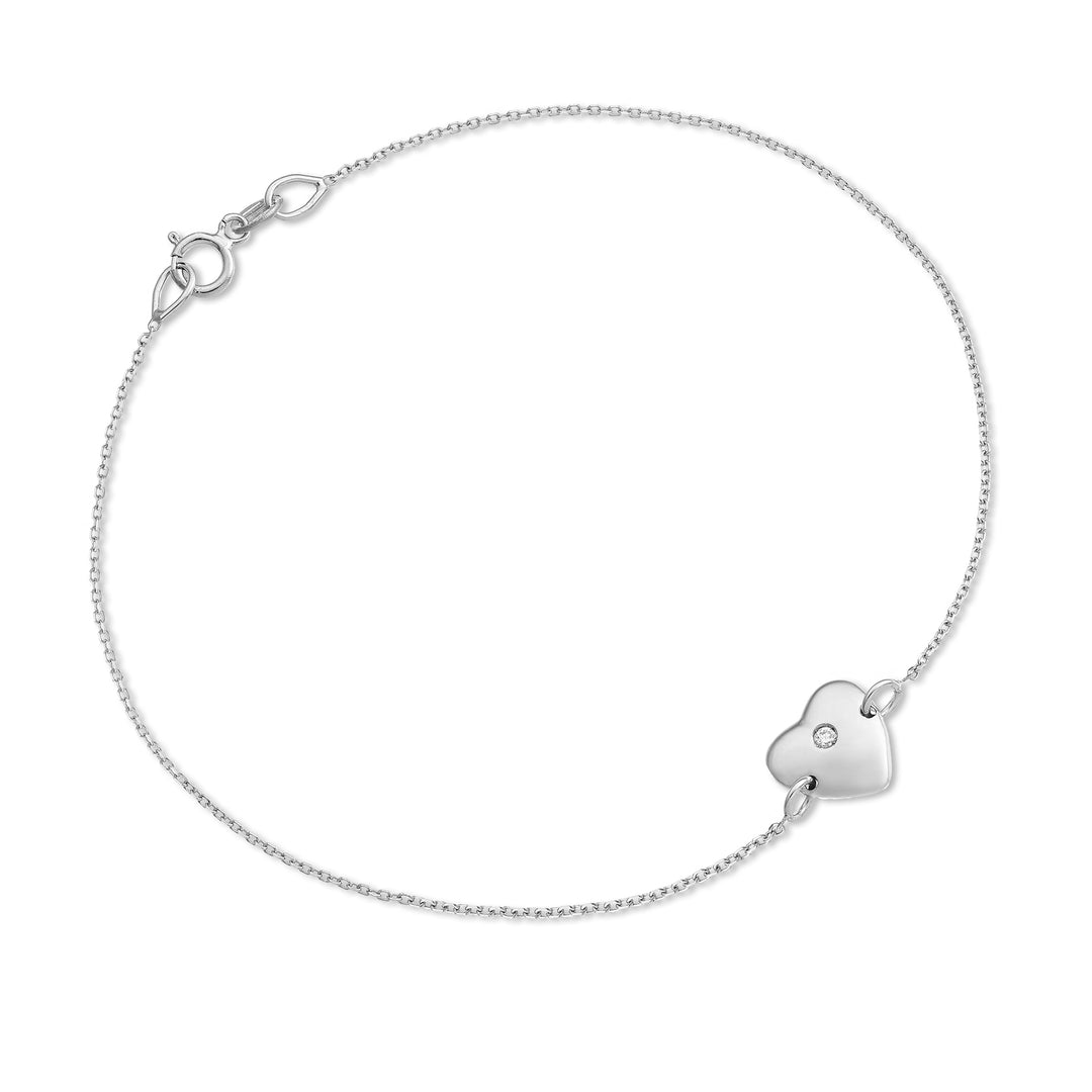 Nihama br 18k hart 0,01 ct witgoud NB5039O4BR001