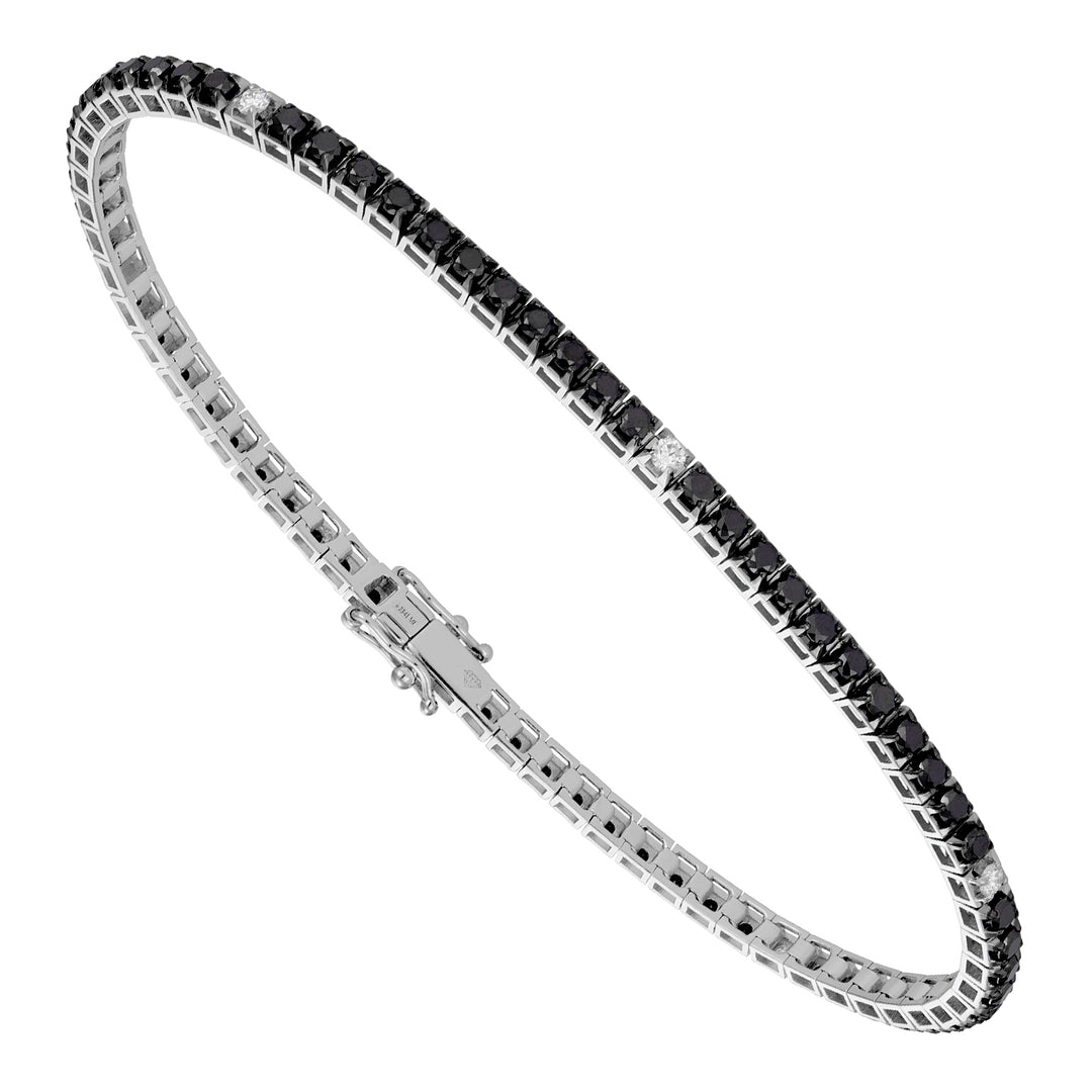 Golay square tennis bracelet 1.05 ct BTQ060DIBK8-22138110024